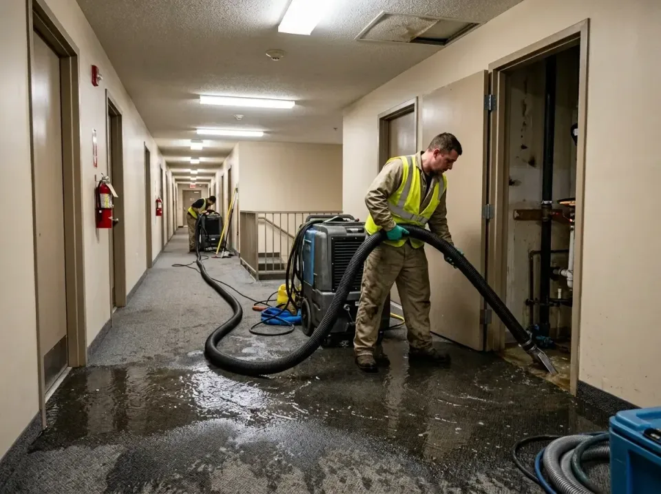 multi-unit-apartment-hallway-f-005 — frequently asked questions, Emergency Burst Pipe Water Extraction & Removal in Parma He…
